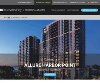 Allureharborpoint.com(Brand New Luxury Apartments on the Stamford Waterfront) Screenshot