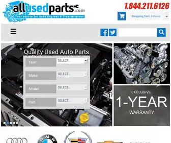 Allusedparts.com(All Used Parts) Screenshot