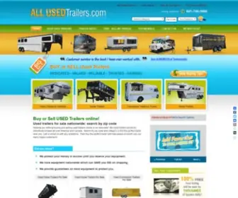 Allusedtrailers.com(Buy Sell Used Trailers) Screenshot