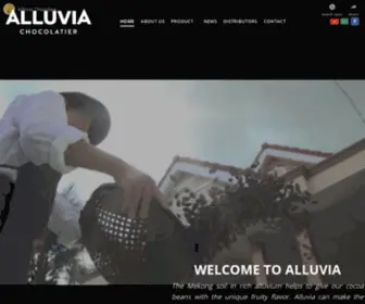 Alluviachocolate.com(Alluvia Chocolate) Screenshot