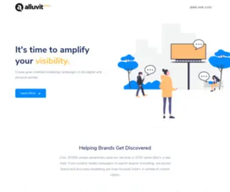 Alluvitmedia.com(Digital & OOH Marketing Campaigns) Screenshot