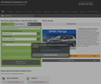 Allvehiclecontracts.co.uk(All Vehicle Contracts Ltd) Screenshot