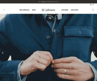 Allviewshop.com(Timeless Essentials for men and women) Screenshot