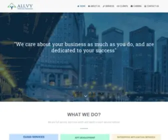 Allvy.com(Free website templates) Screenshot