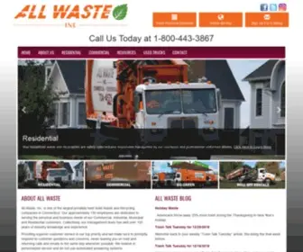 Allwaste.com(All Waste) Screenshot