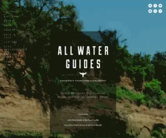 Allwaterguides.com(All Water Guides) Screenshot