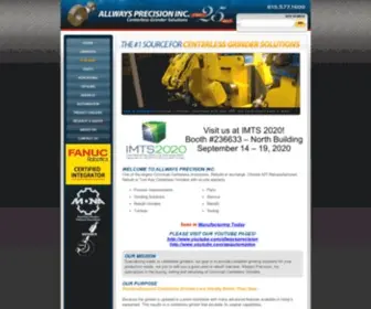 Allwaysprecision.com(Allways Precision) Screenshot