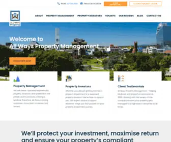 Allwaysproperty.co.nz(Legislative compliance) Screenshot