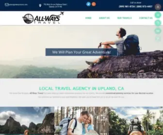 Allwaystravel.com(All-Ways Travel) Screenshot