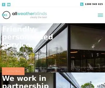 Allweatherblinds.com.au(Cafe Blinds) Screenshot