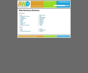 Allwebdirectory.com(All Web Directory) Screenshot