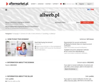 Allweb.pl(Cena domeny) Screenshot