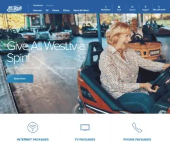 Allwest.net(All West Communications) Screenshot