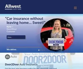 Allwestinsurance.com(Allwest Insurance Services Inc) Screenshot