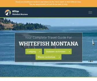 Allwhitefish.com(Whitefish Montana Vacations) Screenshot