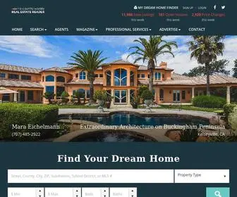 Allwinecountryproperty.com(Wine Country Real Estate Reader) Screenshot