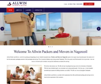 Allwinpackers.com(Packers and Movers in Madurai) Screenshot