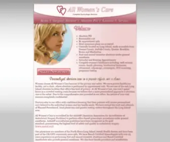 Allwomenscare.com(All) Screenshot