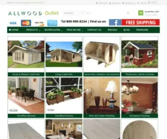 Allwoodoutlet.com(Allwood Outlet) Screenshot