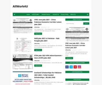 Allwork4U.com Screenshot