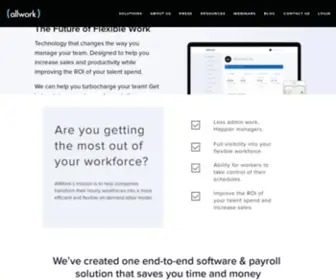 Allworknow.com(Total Freelancer Management & Payment Platform) Screenshot