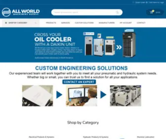 Allworldmachinery.com(All World Machinery) Screenshot