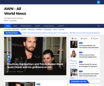 Allworldnews.site(All World News) Screenshot