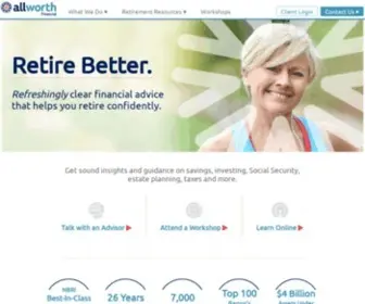 Allworthfinancial.com(New Home of Hanson McClain and Simply Money) Screenshot