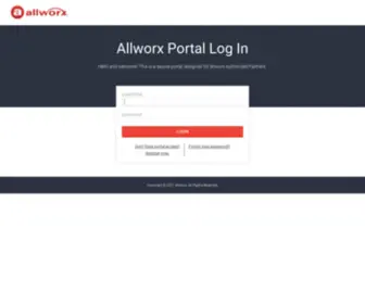 Allworxportal.com(Allworx Portal Log In) Screenshot