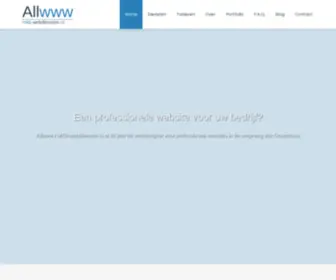 ALLWWW.nl(Webdesigner Oosterhout) Screenshot