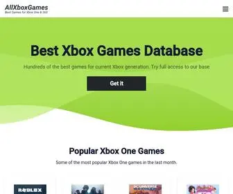 AllXbox.games(S and Xbox 360) Screenshot