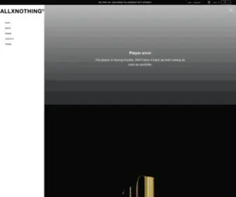 AllXnothing.com(Allxnothing Studio) Screenshot