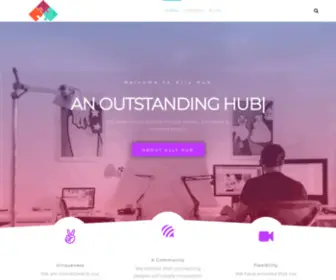 Ally-HUB.com(A workspace to collaborate) Screenshot