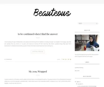 Allyainnaz.com(Beauteous) Screenshot