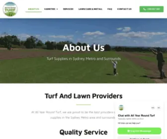 Allyearroundturf.com.au(Turf Supplies Sydney) Screenshot