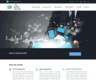 Allygs.com(ALLY GLOBAL SERVICES) Screenshot