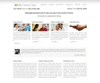 Allyhomecare.com(The Helping Hand of Ally) Screenshot