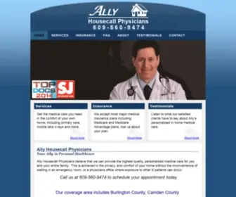 Allyhousecallphysician.com(Ally Housecall Physicians) Screenshot