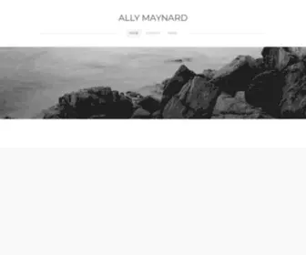 Allymaynard.com(Ally Maynard) Screenshot