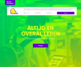 Allyoucanlearn.nl(De onderwijscatalogus voor flexibele keuzedelen) Screenshot