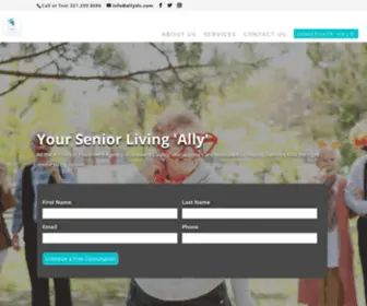 Allyseniorconsultants.com(Ally Senior Living Consultants) Screenshot