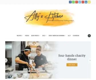 Allyskitchen.com(Ally’s Kitchen) Screenshot