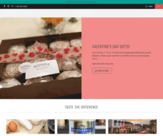 Allysona.com(Upscale bake shop and cafe in historic downtown Mount Dora) Screenshot