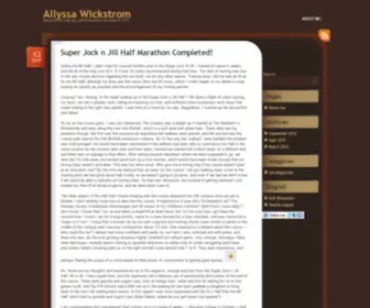 Allyssawickstrom.com(Allyssawickstrom) Screenshot