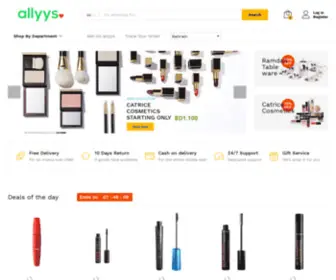 Allyys.com(Allyys) Screenshot