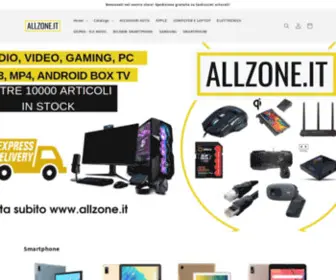 Allzone.it(Allzone elettronica a portata di clic MP3) Screenshot