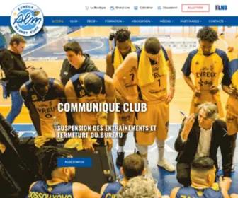 ALM-Evreux-Basket.com(Eure (27)) Screenshot