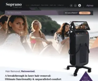 Alma-Soprano.com(Soprano Titanium) Screenshot