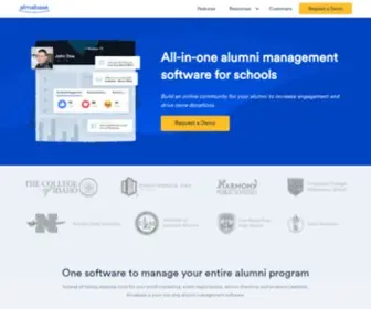 Almabase.com(Alumni management software) Screenshot