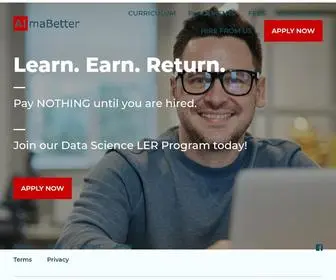 Almabetter.com(Fast forward your career in tech) Screenshot